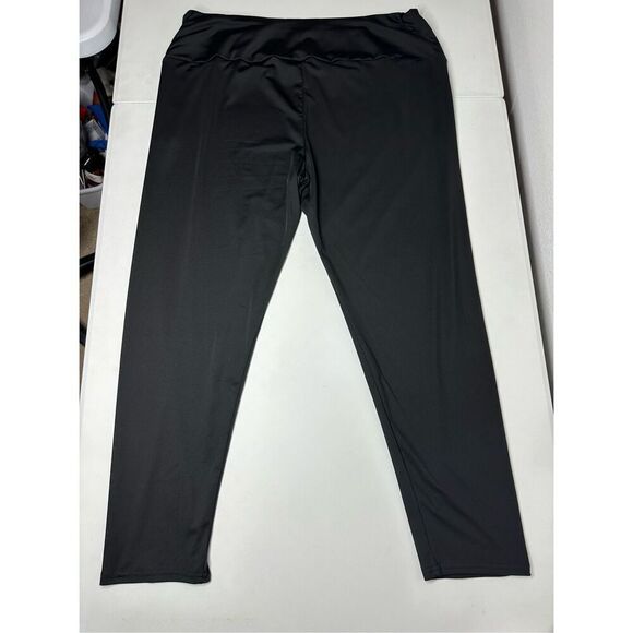 SHEIN Curve Women's Straight Leg Travelers Pants Black  Size 5X - Picture 10 of 12